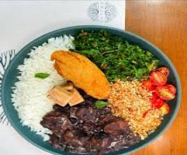 Feijoada de Vegetais com Arroz Branco
