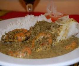 Matapa com Camarão ou Caranguejo Azul